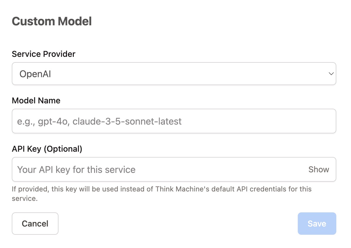 AI Custom Model