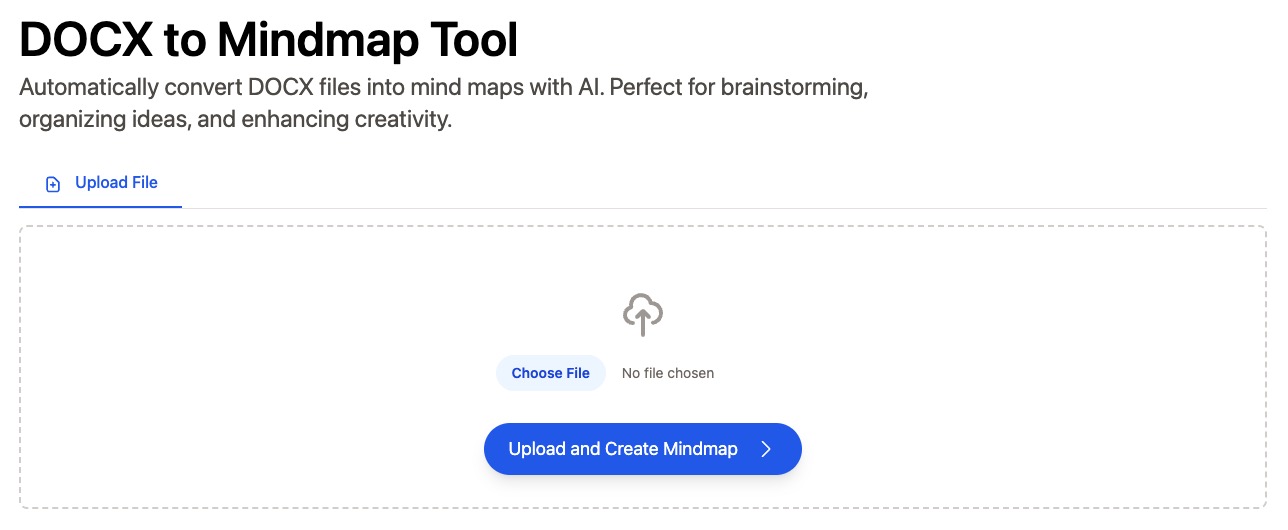 DOCX to Mind Map